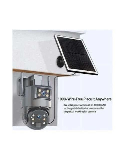 UBox A30 4G Solar Dual-Lens Security Camera